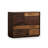 Dark-brown+Brown Solid Wood Accent Cabinet