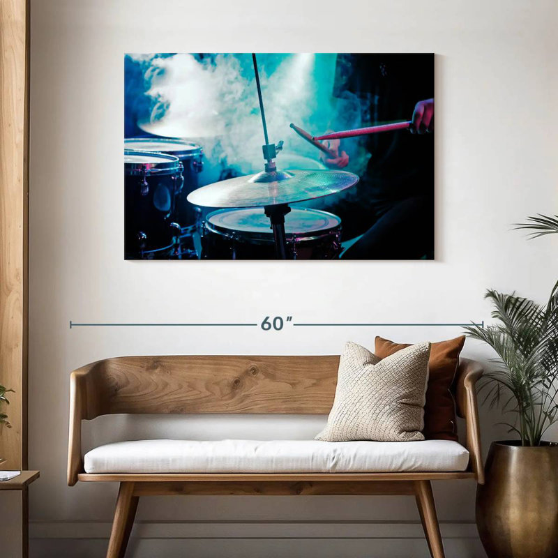 Abarca Rock Star Drummer, 30" H x 45" W