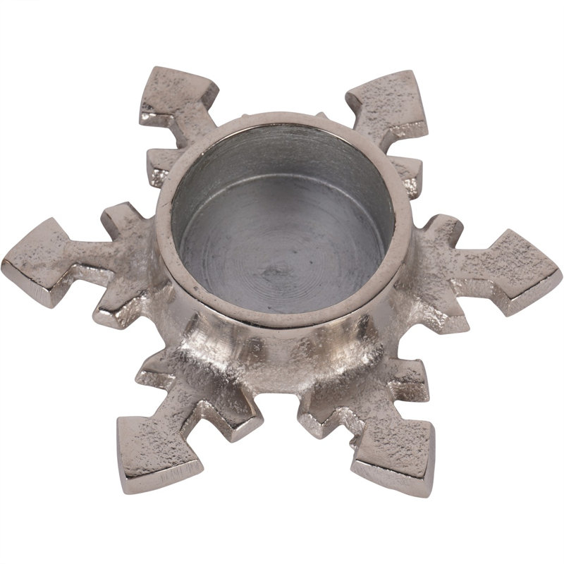 3 Piece Aluminium Tabletop Tealight Holders Set