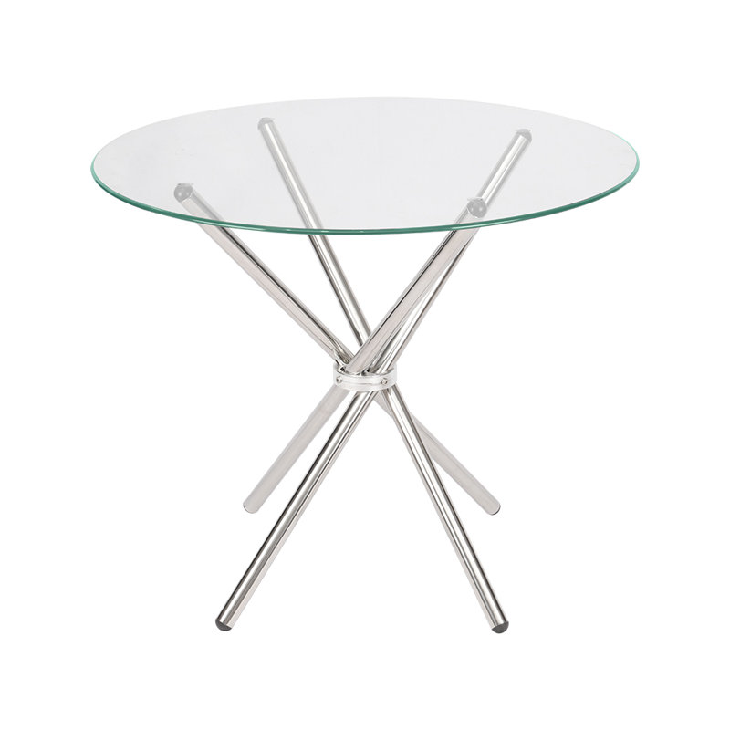 Galghard Tempered Glass Indoor Dining Table