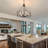 Mid-Century Modern 6-Light Candle Style Drum Chandelier-390347767