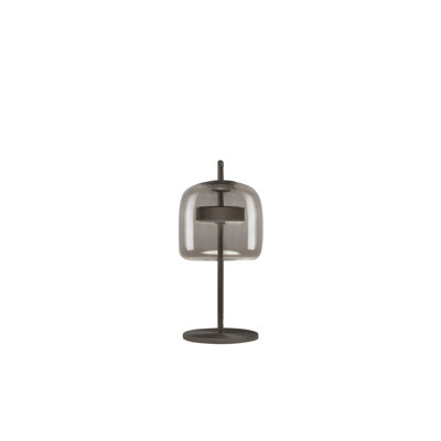 Jube Table Lamp S Smoky Transparent Matt Black 2 L3416 Ul