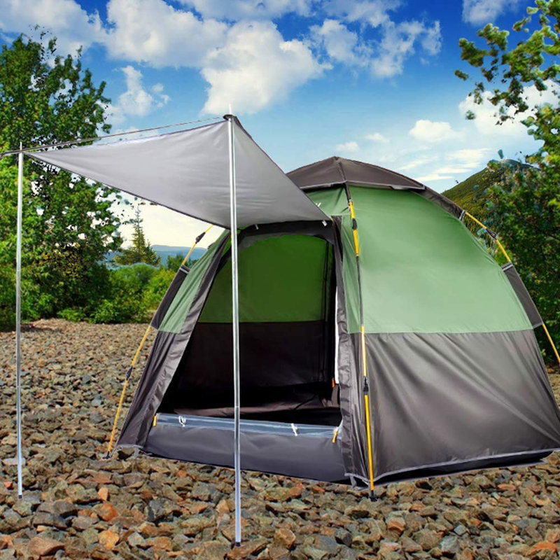 4 Person Tent, Dark Green