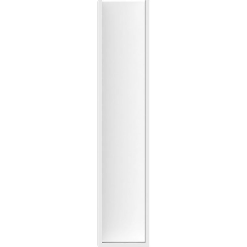 Persienne en uréthane Legacy Signature avec extrémités en bloc, brun clair apprêté, H 24 po x l 5 po x P 24 po