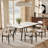 Moiser 63"-94.5" Extendable Rectangular Sintered Stone Dining Table Seat 6-10