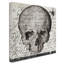 «Jadaya Halloween Skull» par Color Bakery, impression sur toile tendue-20567937