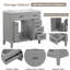 35,5 base de meuble-lavabo simple seulement