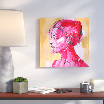 Fuschia Glow - reproduction sur toile