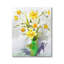 «Modern Daffodils Vase On Canvas» par Claudia Bianchi, impression-93921798-93921799