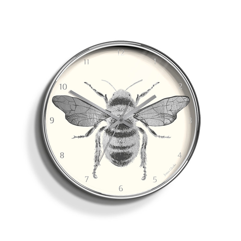 Wall Clock, Silver
