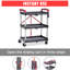 58.25cm W Aluminium Storage Rack