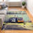 Soft Printed Goblen Fabric Rug with Vibrant Geometric Pattern Ideal for Enhancing Your Bedroom or Living Room Decor-1130397455