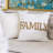 Cotton Blend Throw Pillow