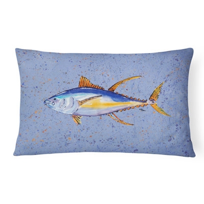 Coussin décoratif intérieur/extérieur fish