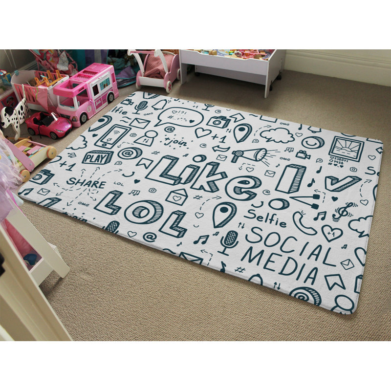 Glenview Shag Area Rug, Rectangle 140 x 200cm