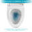 Ceramic One Piece Toilet,Dual Flush With Soft Clsoing Seat