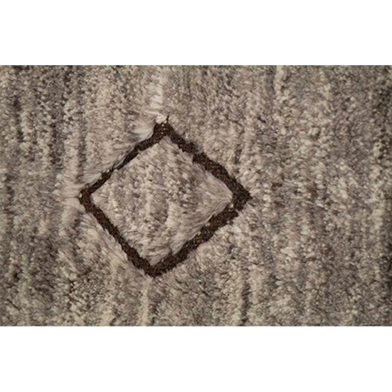 Wool Southwestern Area Rug in Brown