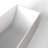 66.9" Freestanding Solid Surface Rectangular Soaking Bathtub For Bathroom
