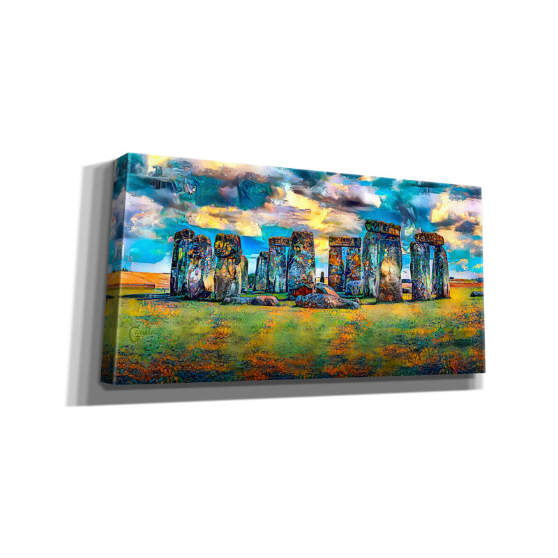«England Wiltshire Stonehenge» par Pedro Gavidia, art mural