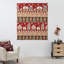 Jeté réversible en microfibre Greenland Home Fashions Gingerbread Lane 50 po x 60 po