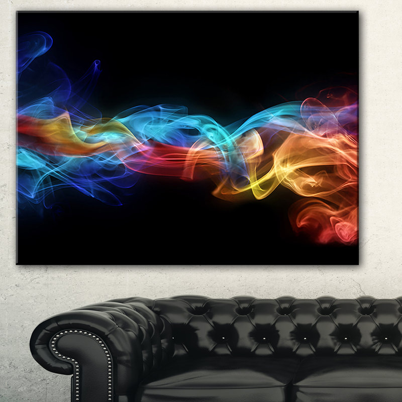 «Fire in Colors», impression sur toile, H 12 po x l 20 po x P 1 po