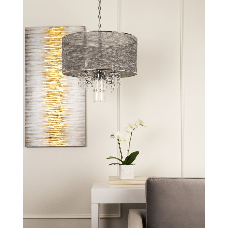 Danis 4 - Light Drum Chandelier