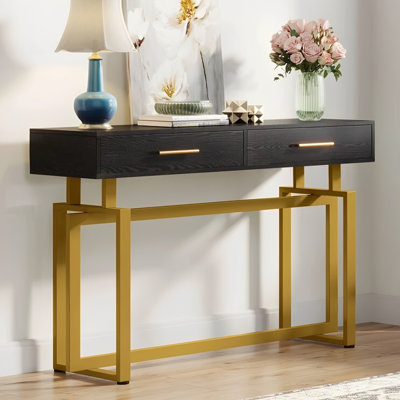 Console de style industriel simple et moderne