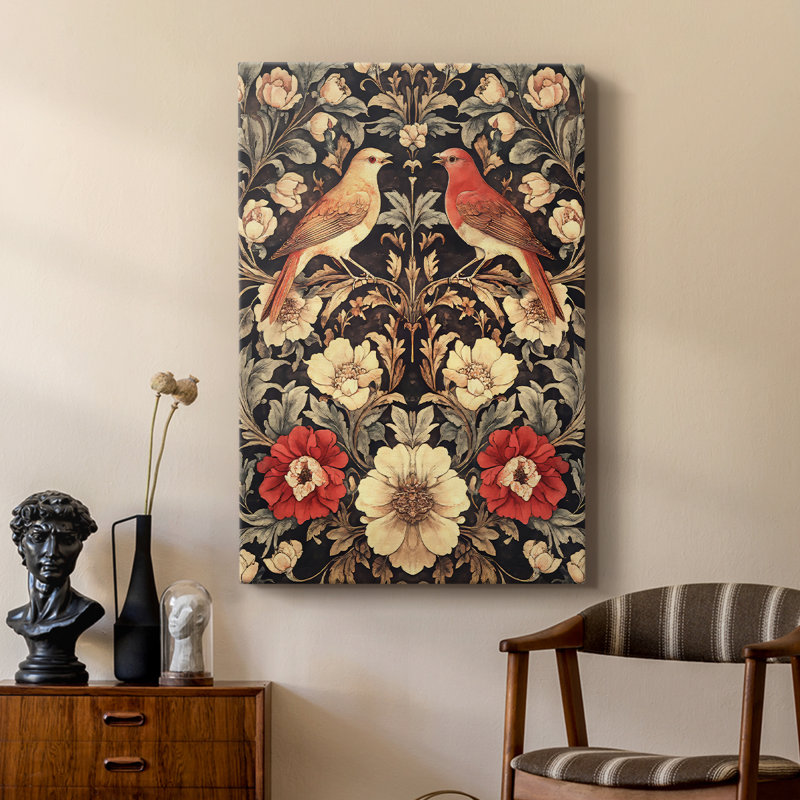 Collection sur toile de la collection supérieure de la CME de WG-MRRIS - Toile tendue avec châssis de qualité supérieure - Prêt à être accroché
