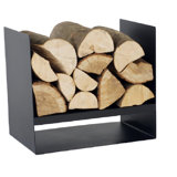45cm W Metal Log Rack