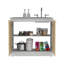 Évier utilitaire avec armoire à une porte et armoire à deux portes Napoles-916809583
