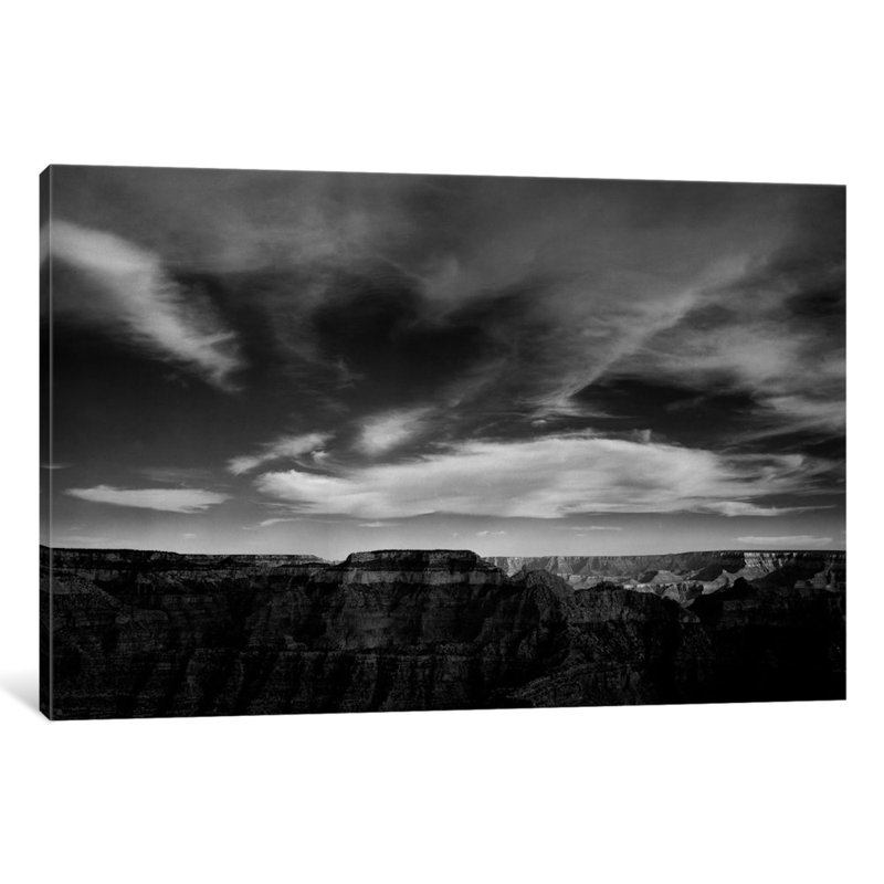 Reproduction de photo sur toile tendue grand canyon national park xxiv par ansel adams, H 40 po x l 60 po x P 1,5 po