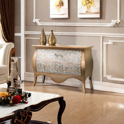 European Style Two Door Accent Cabinet. Accent Cabinet