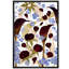 Reproduction d'art mural rétro sur toile à motif floral rétro-124932421-124932422