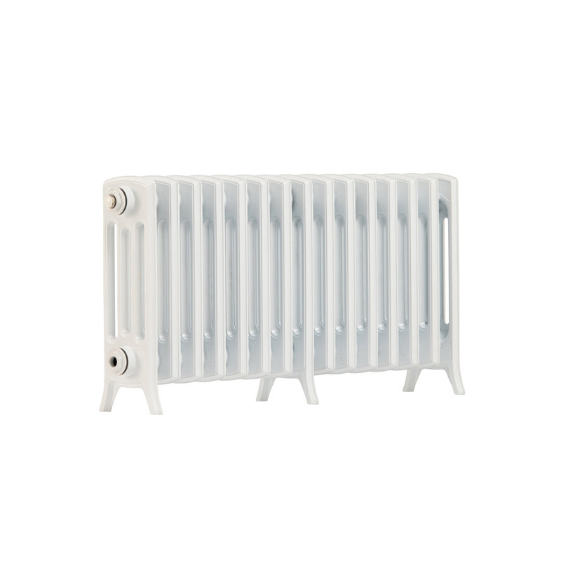 Horizontal Traditional Colosseum Radiator, 450cm, White