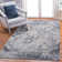Naar Payas Area Rugs, Grey/Blue/Traditional Accent Power Loom Machine -Crafted Rug