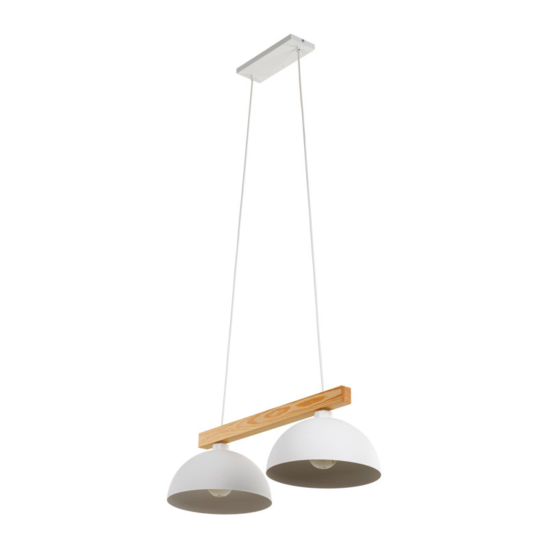 Luminaire suspendu scandinave blanc OSLO 2, 2, Blanc