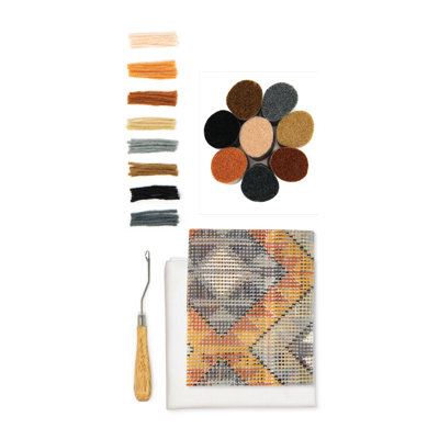Ensemble de coussins décoratifs LoRan, 16 po x 16 po, Kilim