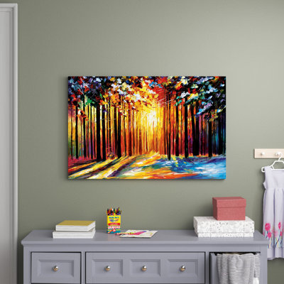 Sun Of January - Wrapped Canvas Painting