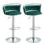 Tabouret de bar pivotant avec dossier Ginko-882844524-879315297