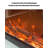 American-style simulated flame fireplace-1627224074