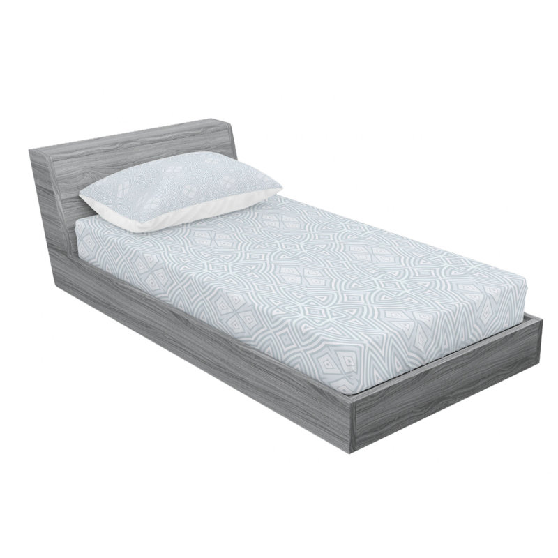 Microfiber Sheet Set, Twin Sheet Set with Fitted Sheet