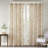 Palm Leaf Burnout Window Sheer 50X84"-786532745