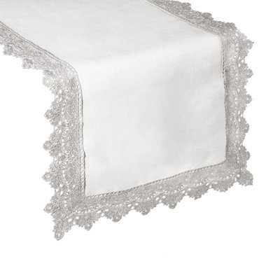 Rozelted Tablecloth 40 x 180 Cm Natural