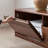 Walnut TV Stand with Closed Base-774773197