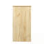 Buffet moderne en bois avec 2 portes, 1 rangement et 2 tiroirs - Portes d'armoire de rangement pour la porte d'entrée - Console de salle à manger, 43,3 po-1783568720