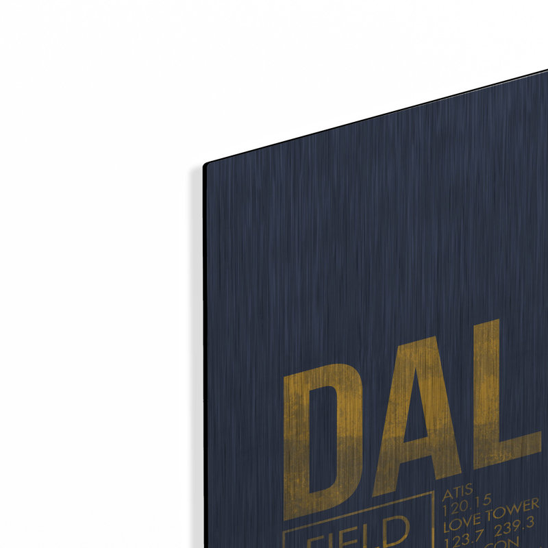 " DAL ATC " by O8 Left, 16" H x 12" W