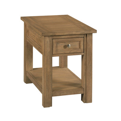 RECTANGULAR CHARGING CHAIRSIDE TABLE