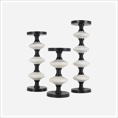 Verona Candleholders -Set 3