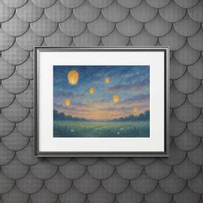 Posters Single Picture Frame Print