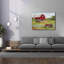«Rurale rouge grange B» par Jean Plout, art mural sur toile-1845181901